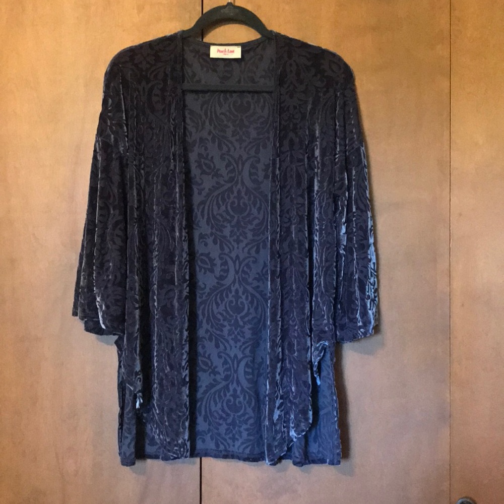 Velvet kimono